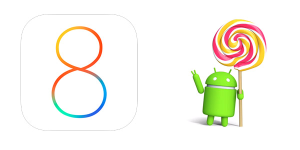iOS 8 vs. Android 5 - A tények